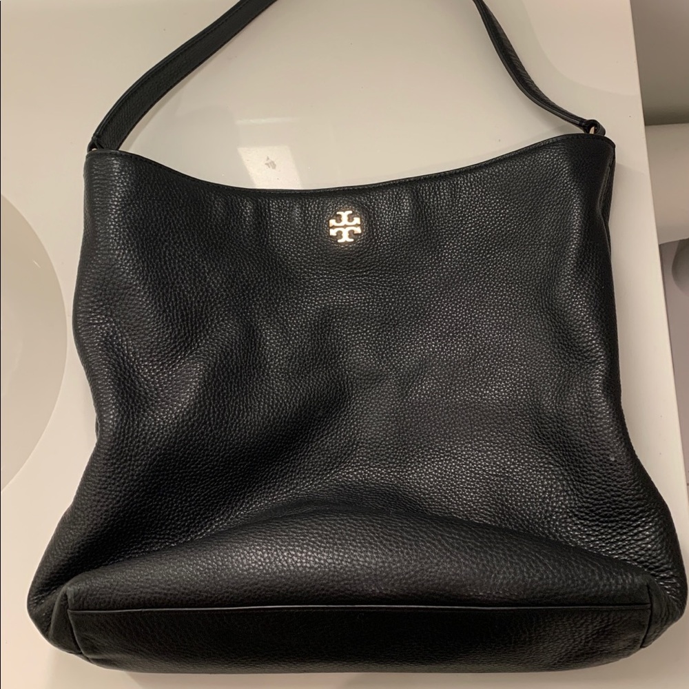 Tory Burch Black One Strap Hobo Satchel